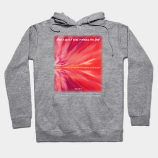 Heart on fire for God Hoodie